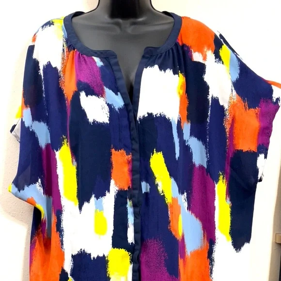 ❤️AVA & VIV Colorful Top❤️ - Picture 1 of 10